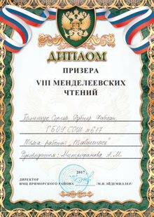 2016-2017 Полищук Сергей, Рубнер Фабиан 8л